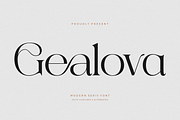 Gealova Modern Serif Font, a Serif Font by Storytype Studio (Thumbnail 1 of 15)