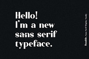 Rumble//Elegant Sans Serif, a Sans Serif Font by HanzelSpace Studio (Thumbnail 10 of 12)