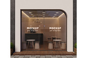 Signage & Storefront logo mockup, an Advertising Mockup by Mockthethics. (Thumbnail 6 of 13)