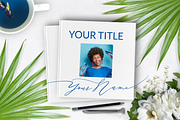 Sweet Baby Blue Desk Scene Creator, a Pens & Pencil Mockup by Storyteller Design (Thumbnail 2 of 8)