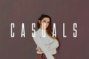 Las Valles Ultra Condensed Typeface, a Sans Serif Font by Kaligra.co (Thumbnail 4 of 23)