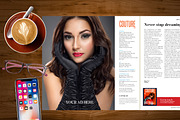 Magazine Template, a Magazine Template by Red Cactus Creative (Thumbnail 2 of 21)