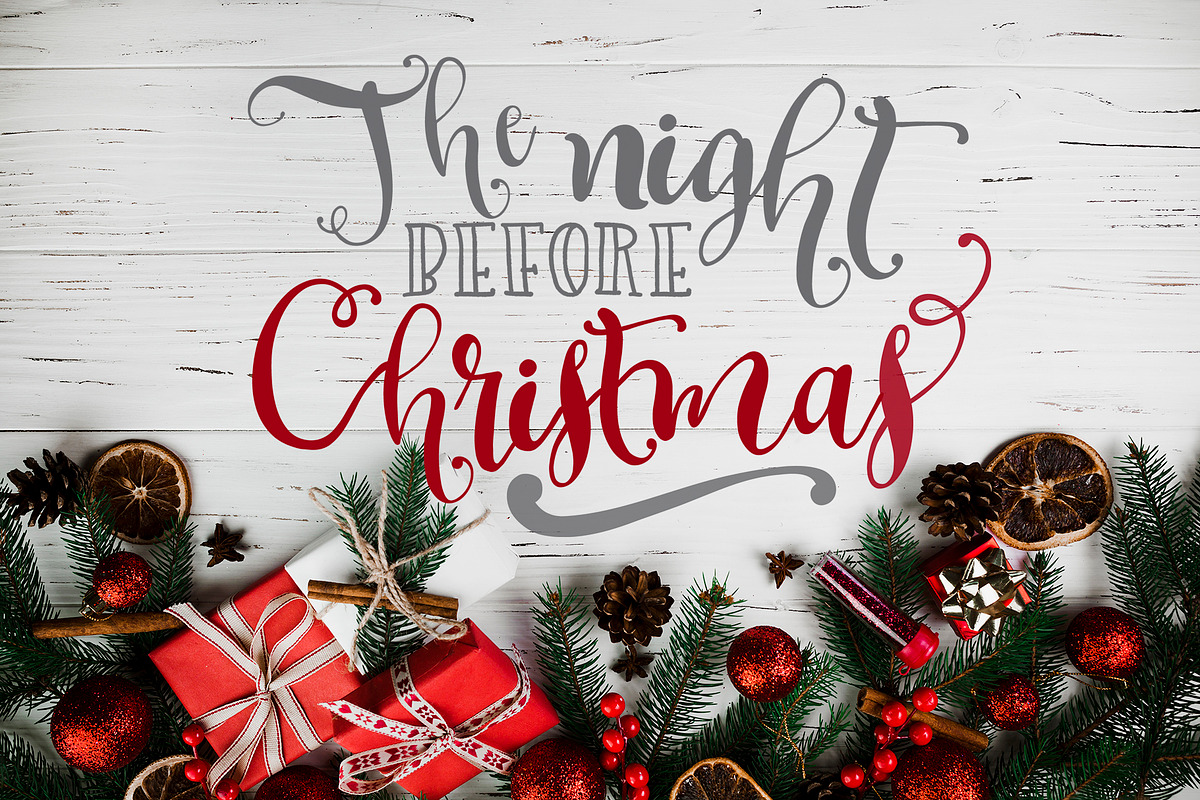 Candy - A Christmas Typeface preview 6