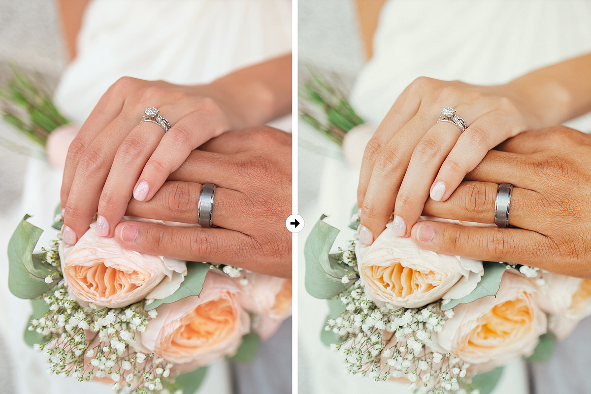 20 Wedding LR & PS Presets preview 3