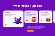 35 Animated Halloween Flat Icons, an Emoji Icon by Prosymbols (Thumbnail 2 of 4)