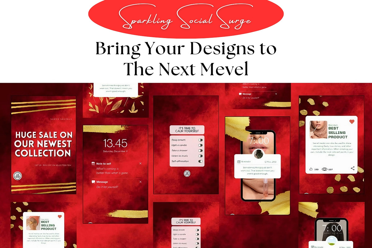 140+ Sparkling Social Surge Template, a Social Media Template by ResumeFabs (Photo 2 of 4)