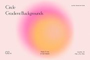 Circle Grainy Gradient Backgrounds, an Object Graphic by Love Radiation Studio (Thumbnail 4 of 18)