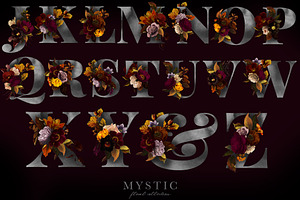 Mystic Floral Collection Clip Art