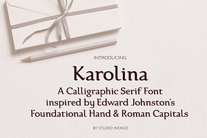 Karolina Serif font