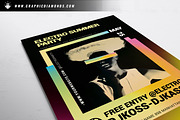 Electro Summer Music Flyer, a Flyer Template by GraphicDiamonds (Thumbnail 3 of 6)