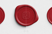 Wax Seals Mockup, a Product Mockup by Custom Scene (Thumbnail 9 of 11)