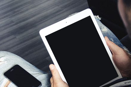 Ipad And Iphone On Wooden Floors preview 4