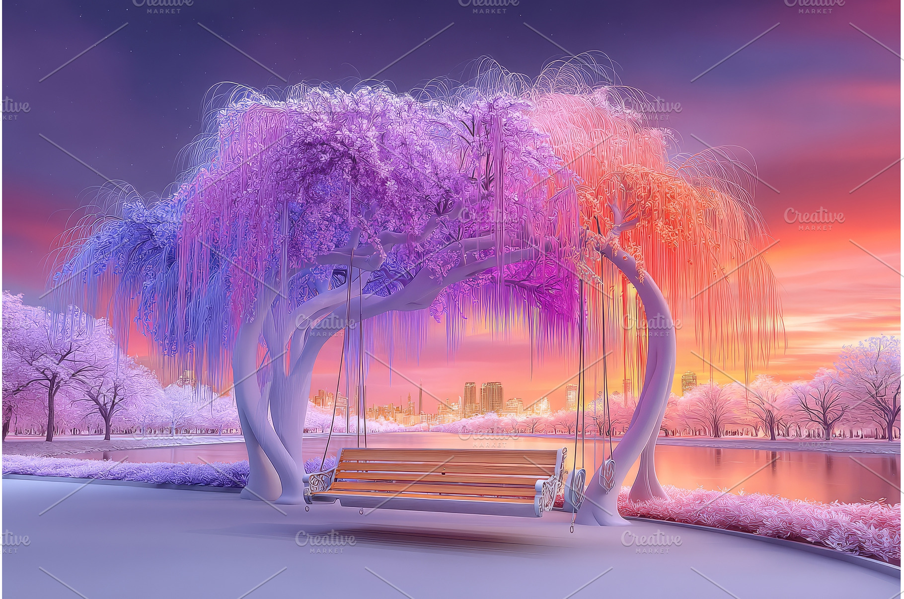 A summer forest setting featuring a, a Nature Photo by ZinetroN