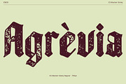 CS Blacken Stamp, a Blackletter Font by Craft Supply Co. (Thumbnail 2 of 8)