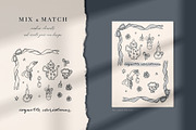 Coquette Christmas whimsical clipart, an Object Graphic by Cute Atelier (Thumbnail 3 of 14)
