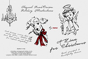 A Line for Christmas, a Seasonal Illustration by Purple (Thumbnail 5 of 13)