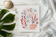 FOLK UNDERWATER - VECTOR KIT, a Decorative Illustration by My Space Garden (Thumbnail 7 of 16)