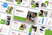 Marki - Digital Marketing Keynote, a Presentation Template by Fit-tee (Thumbnail 1 of 6)