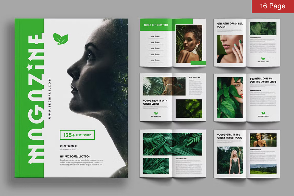 Magazine Bundle, a Magazine Template by ContestDesign (Photo 58 of 84)