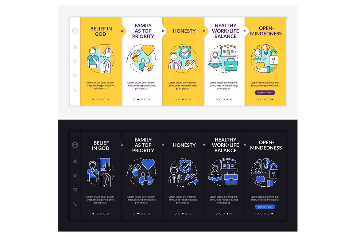Personal creeds onboarding template, a Templates & Theme by bsd studio
