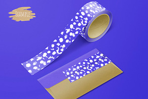 Tape And Envelope Mockup