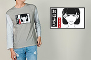 Manga Japanese Comic T-Shirt Design, an Illustration by vectstudio (Thumbnail 3 of 4)