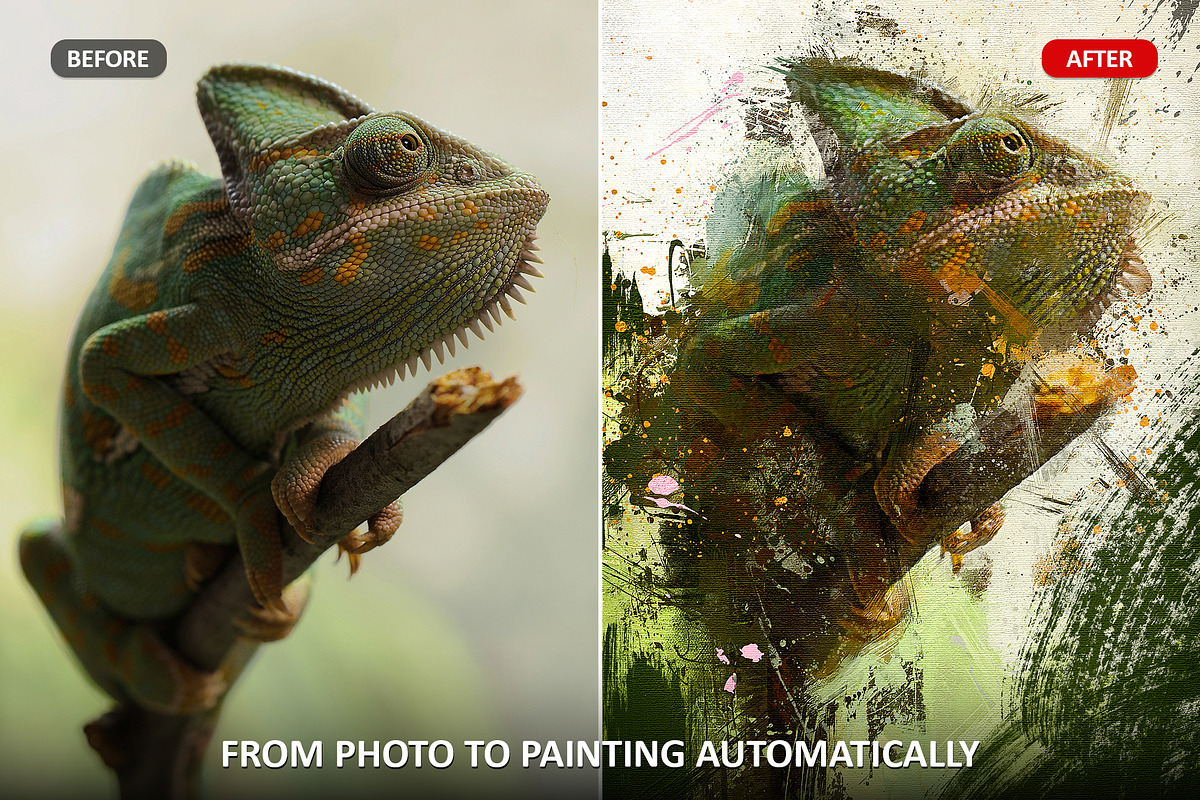 Action Painter Photoshop Plugin, a Plug-in Add-On by Blacknull (Photo 3 of 17)
