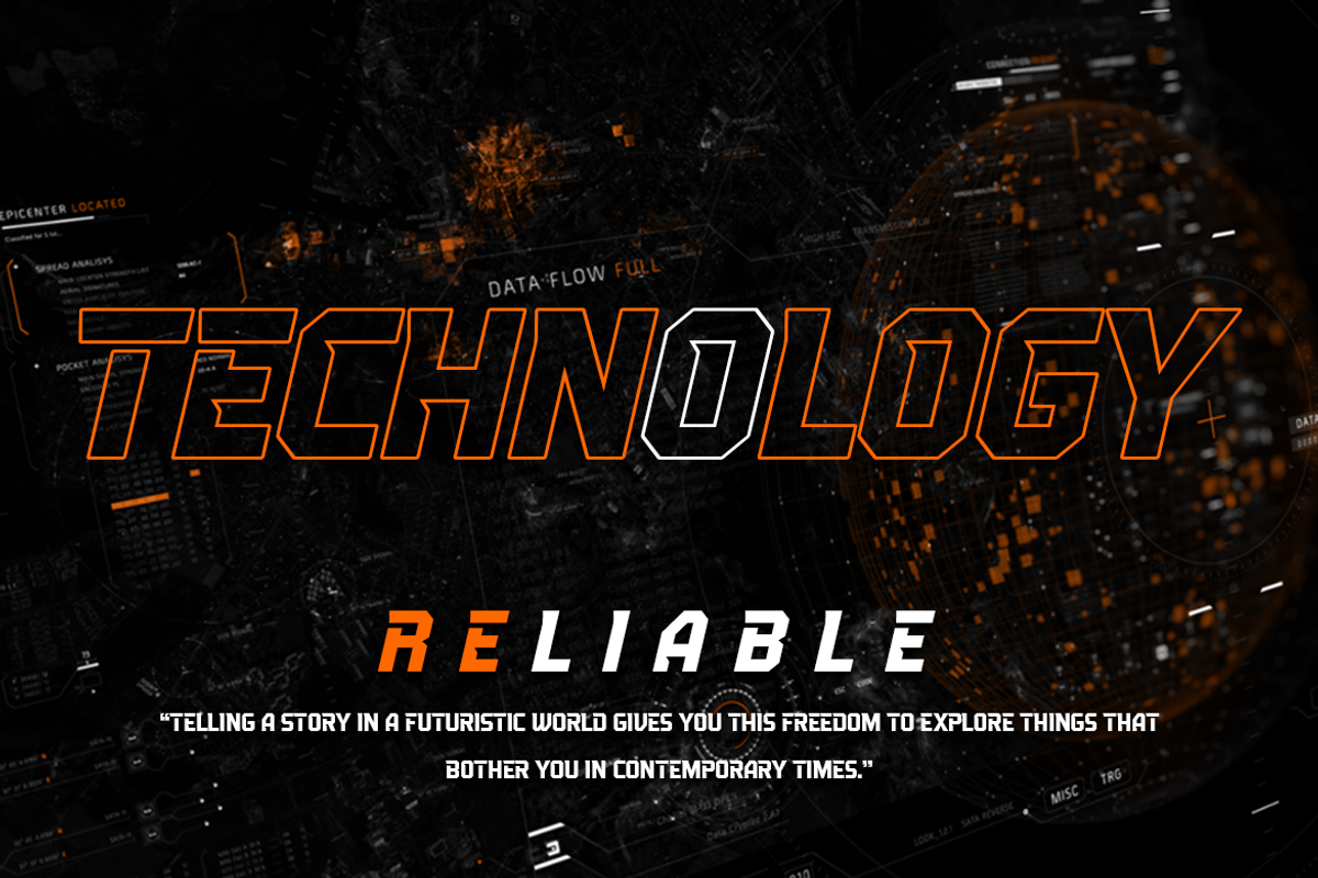 Astromax - A Futuristic Typeface, a Sans Serif Font by Meizzaluna Design (Photo 10 of 10)