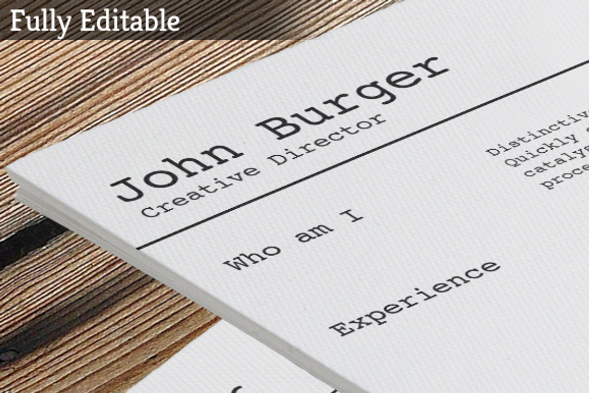 50% Off on Resume Template Bundle, a Resume Template by Made by Mancie (Photo 5 of 5)
