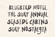 Bungalow - Hand Drawn Surf Font, a Handwritten Font by Madeline ODonoghue Design (Thumbnail 8 of 18)