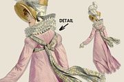 Jane Austen Regency Clipart Images, an Illustration by ephemoire (Thumbnail 4 of 4)