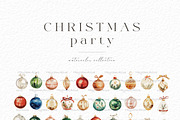 Christmas Party, a Seasonal Illustration by heyiamalice (Thumbnail 10 of 19)