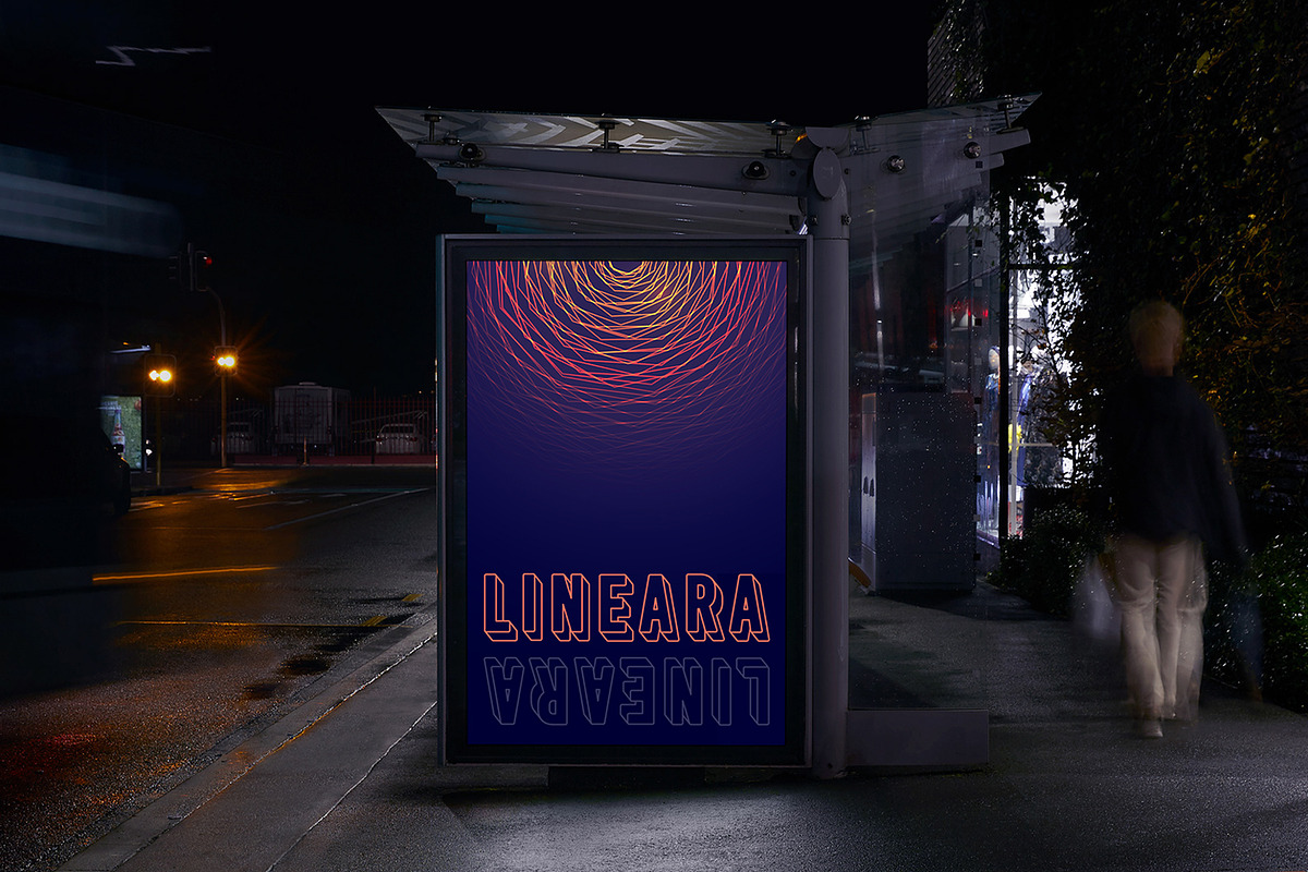 Lineara Modern Line Caps Font, a Sans Serif Font by Kohl + Cole (Photo 6 of 8)