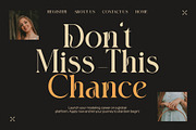 Bagina Elegant Serif Font, a Serif Font by Perfectype (Thumbnail 5 of 8)