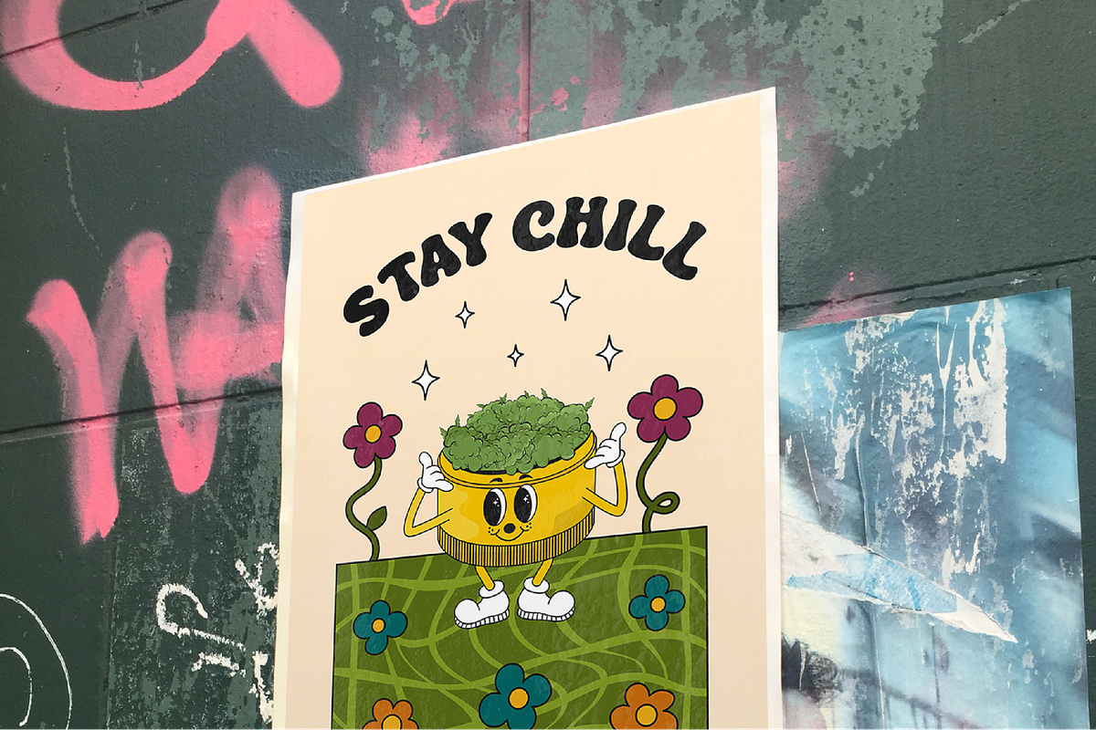 Groovy Style Cannabis Collection, an Object Graphic by semenova.sense (Photo 7 of 9)