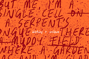 Infamous Messy Handwriting Font, a Handwritten Font by TYPEHEIST (Thumbnail 9 of 12)