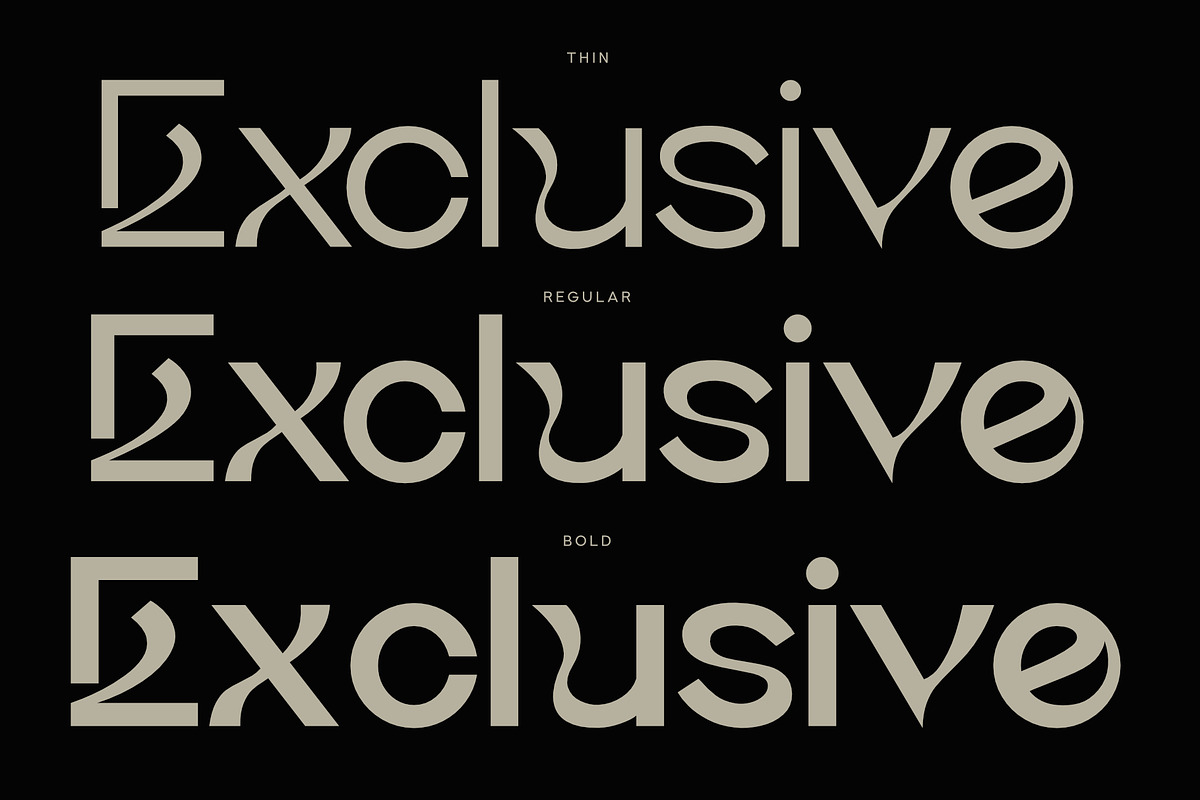 Kanbe - Stylish Sans Serif Font, a Font by Sealoung (Photo 2 of 10)