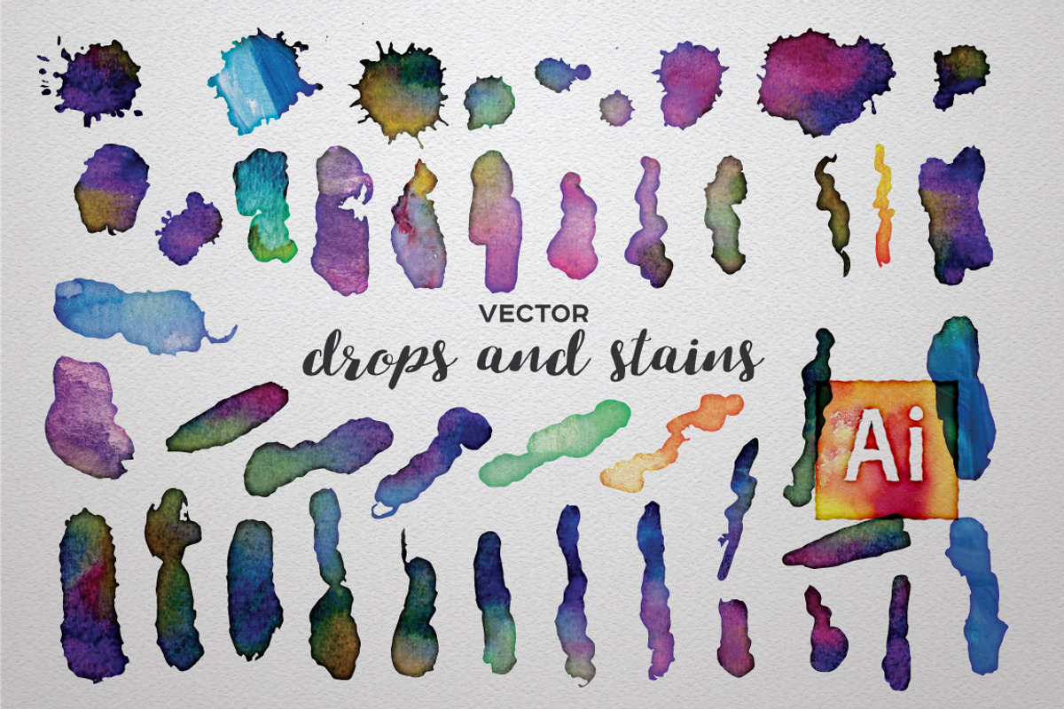 Combo: WATERCOLOR Lab Ai+Ps preview 5