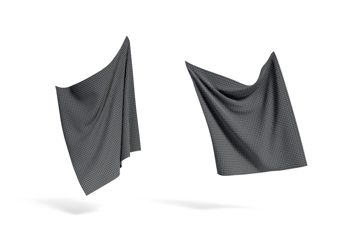 White Wrinkled Fabric Sheet 3D Model, an Object 3D Model by rebrandy (Photo 7 of 9)