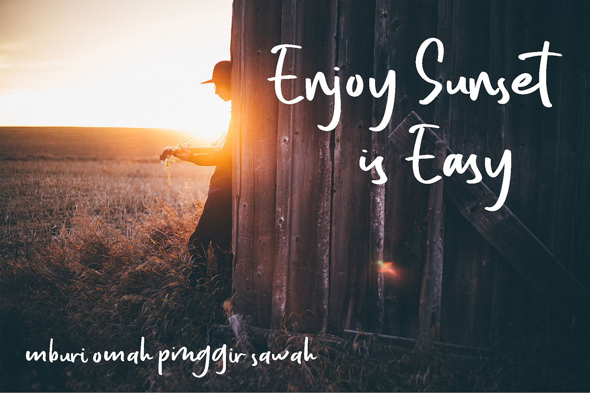 Every Style - NEW!! handwritten font preview 6