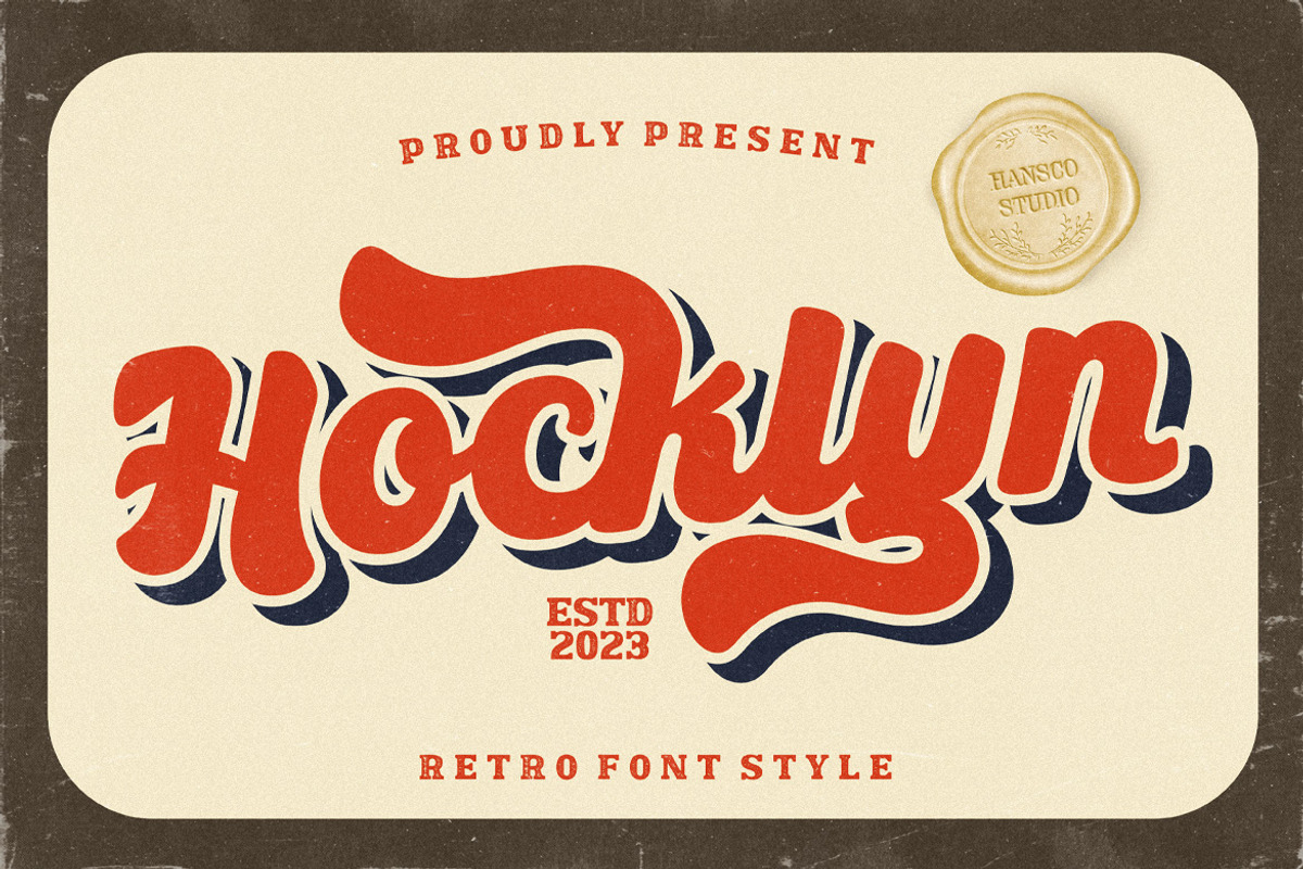 Hocklyn Font, a Script Font by HansCo Studio (Photo 1 of 8)