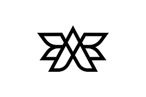 Letter a wings feather icon logo, a Branding & Logo Template by Buqancreative