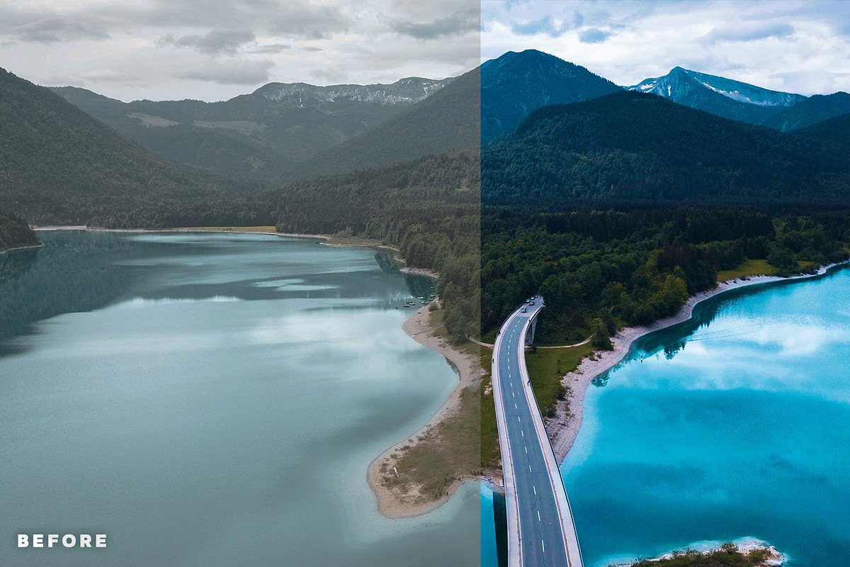 Nature LUTs for Color Grading, an Action Add-On by Presetsh.com (Photo 2 of 8)
