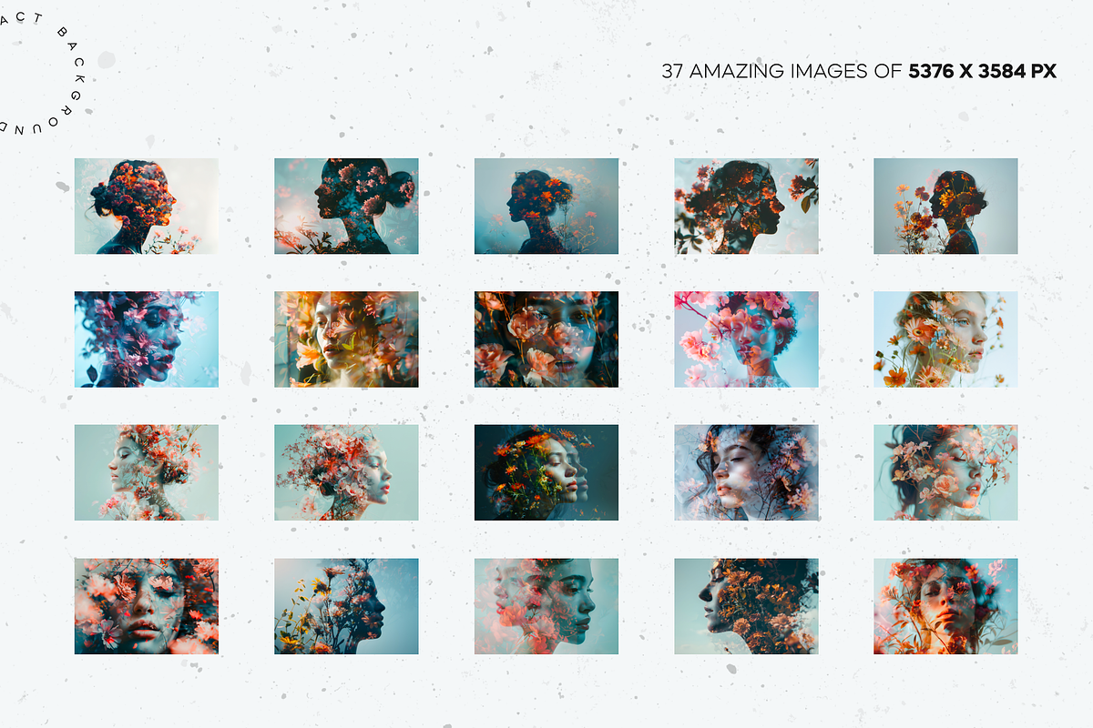 Floral Muse Silhouettes, a Person Photo by Lumeno (Photo 2 of 5)