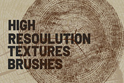 Wooden Texture Brushes - Photoshop, a Brush Add-On by DuoFankaar (Thumbnail 2 of 9)