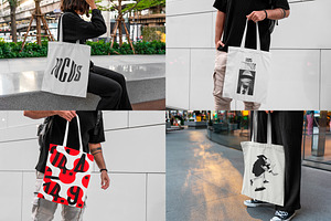 Tote Bag Urban MockUps