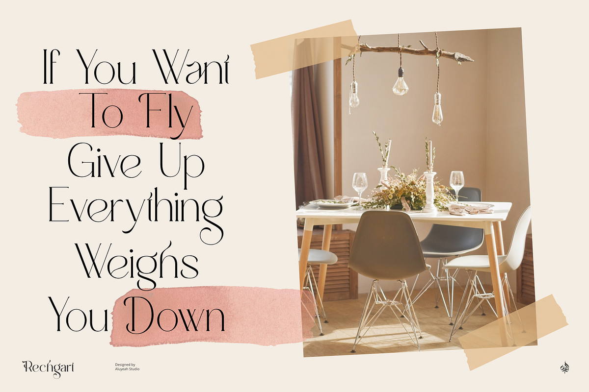 Rechgart, a Serif Font by Aluyeah Studio (Photo 10 of 15)
