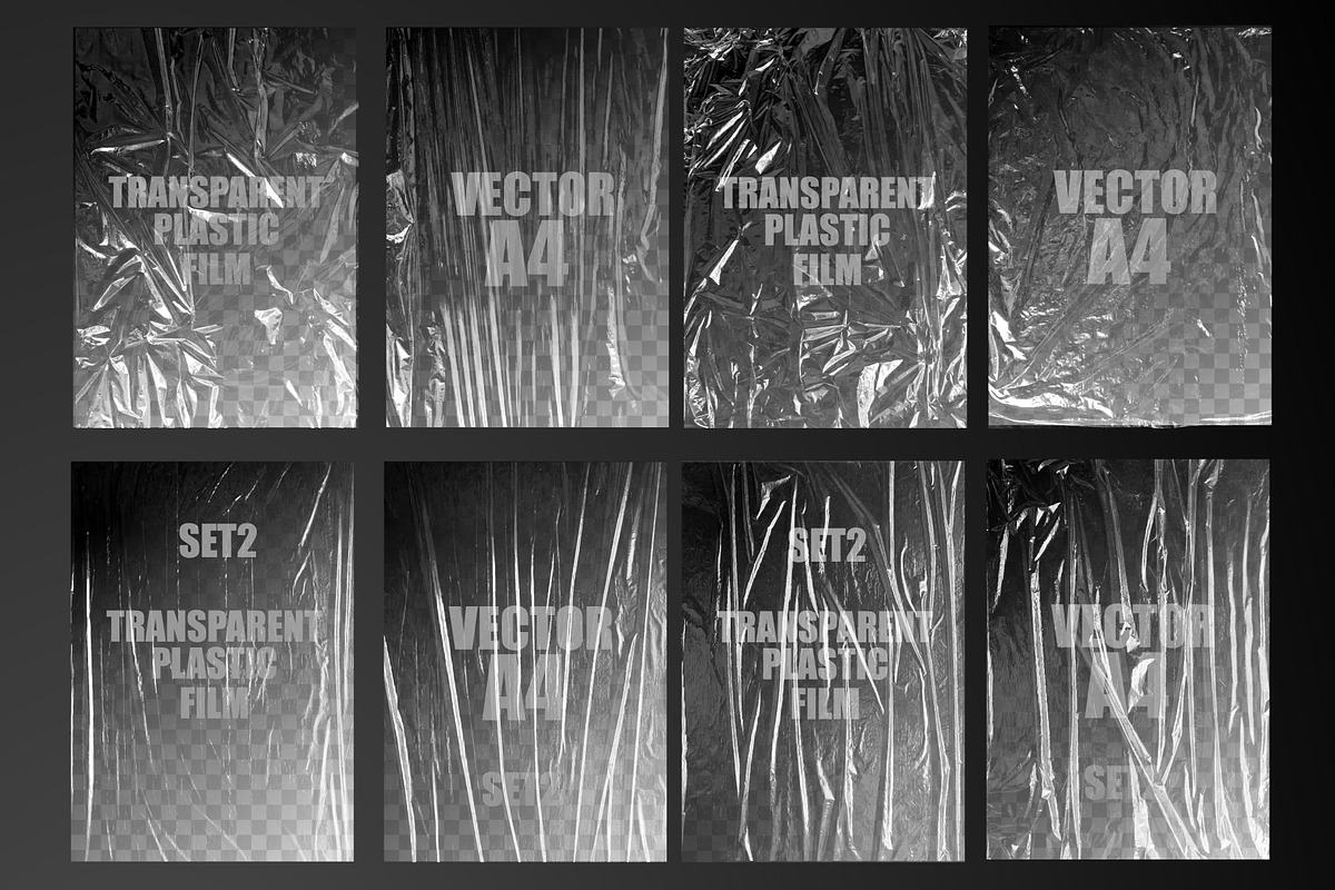Film stretched crumpled VECTOR, a Texture Graphic by ArtemKovalenco (Photo 2 of 3)