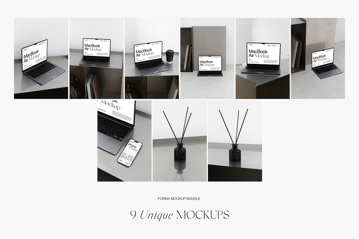 MacBook iPhone Diffuser Mockups PSD, a Mac Mockup by Feel This (Photo 10 of 10)