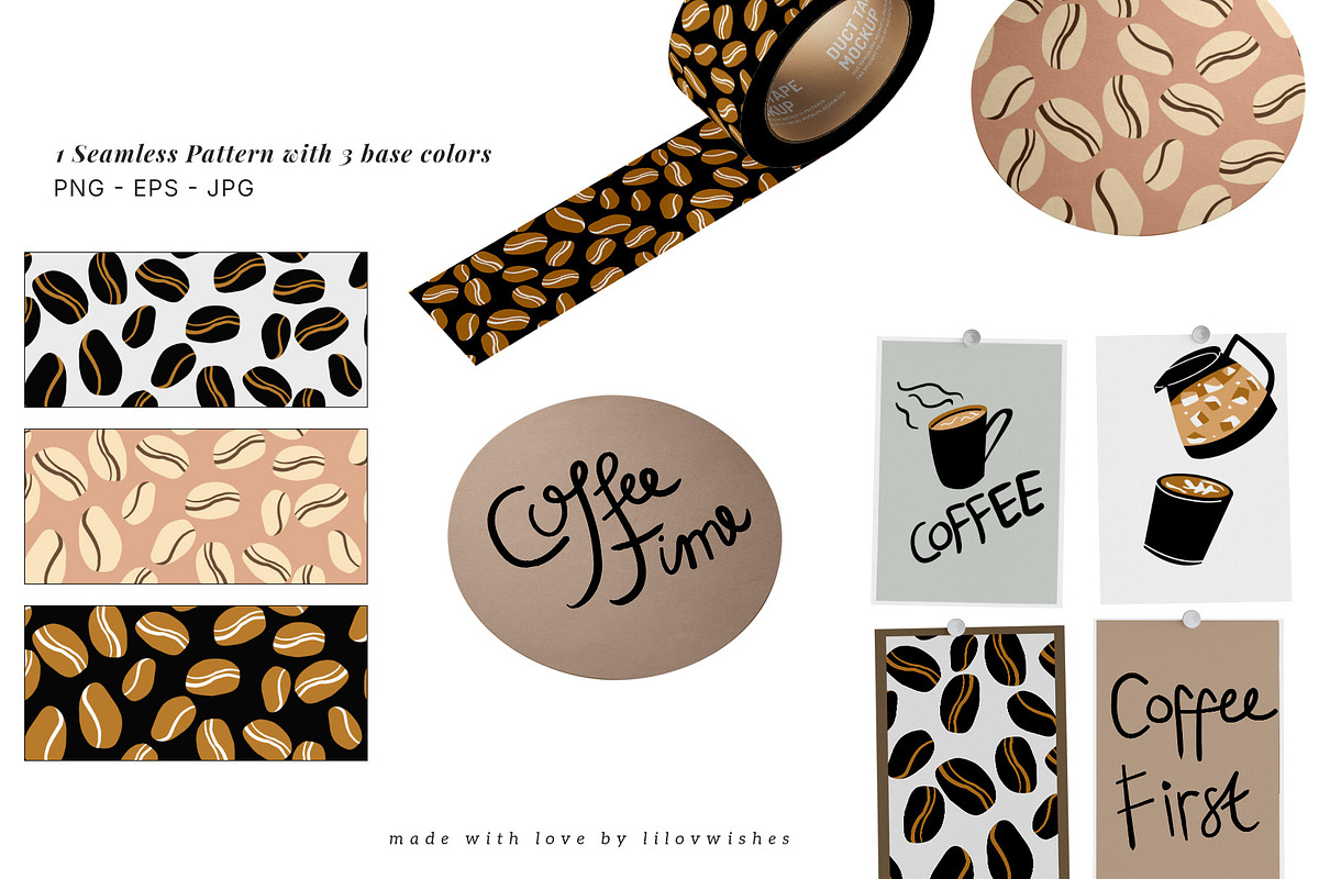 Mini Coffee Vector Icon Pack, an Object Graphic by lilovwishes (Photo 4 of 4)